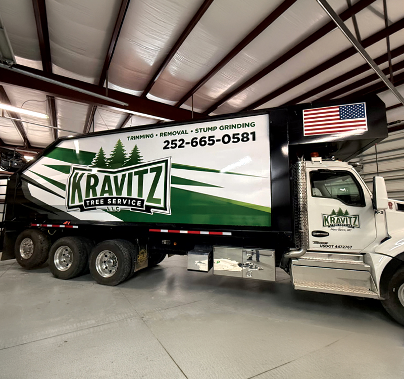 Kravitz Tree Truck Wrap